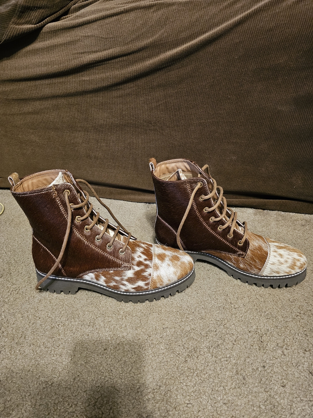 Brand New Myra Cowhide Boots